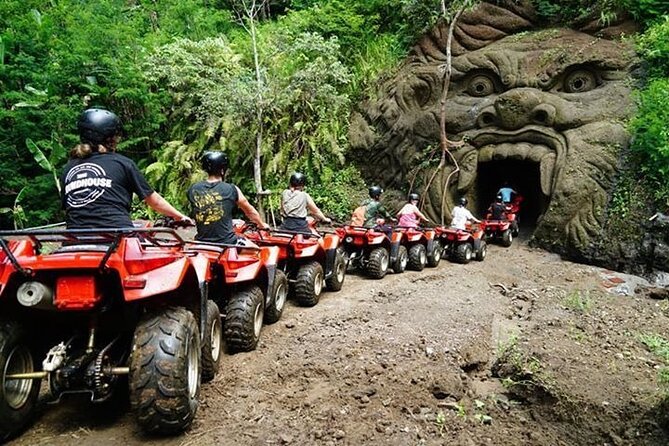 Bali ATV Quad Adventure - Ubud Monkey Forest and Waterfall - Sacred Monkey Forest Sanctuary: Laughing Monkeys and Easy, Scenic Photo Moments
