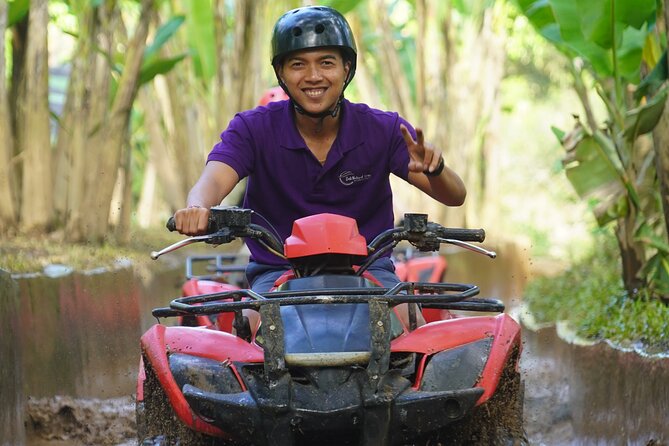 Bali ATV Quad Bike with Monkey Forest and Tegenungan Waterfall - Stop 3: Sangeh Monkey Forest and Hindu Temples with Gray Macaques