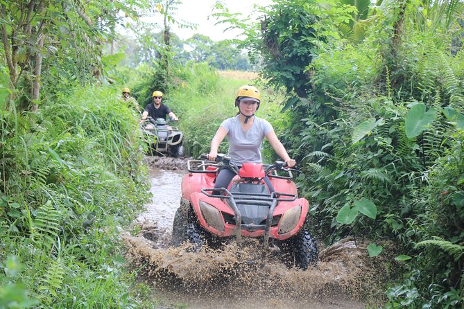 Bali Ayung Rafting and ATV Ride Adventure (Best and Fun) - ATV through rice fields: sightseeing fun with real village passing