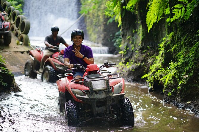 Bali Quad Bike Through Gorilla Cave - Monkey Forest and Waterfall - What You Get: ATV, Monkey Forest, and Tegenungan in One Ubud Loop