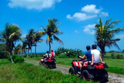 Bali Water Sport and ATV Ride Packages : Best Quad Bike Trip - Stop 1 at Bali Dolphin Shop: Jet Ski, Parasailing, Banana Boat