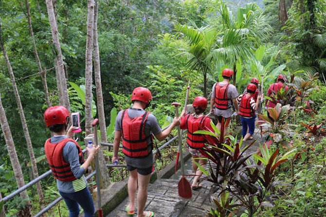 Bali White Water Rafting with No Steep Access - The “no steep access” label: expect stairs anyway