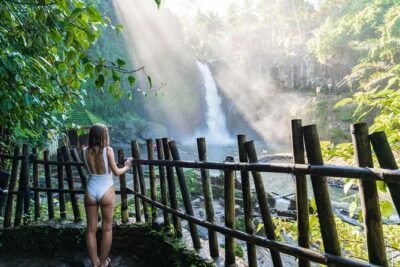 Best of Ubud Attractions: Private All-Inclusive Tour - Tegenungan Waterfall: big water, easy-going time