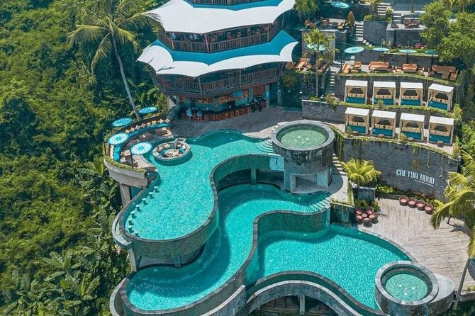 CRETYA Ubud infinity Pool + Hidden Water fall + Water Temple Tour - Mas Carving Center: Buying Art the Sensible Way