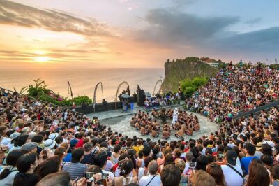 Half-Day Tour: Uluwatu Temple and Kecak Fire Dance Show - Route at a glance: beach, temple, then the Ramayana show