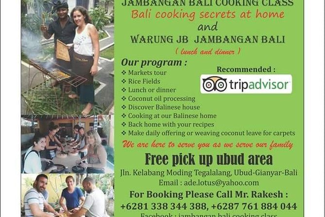 Jambangan Bali Cooking Class - Why a Ubud market-first cooking class works better than a restaurant meal