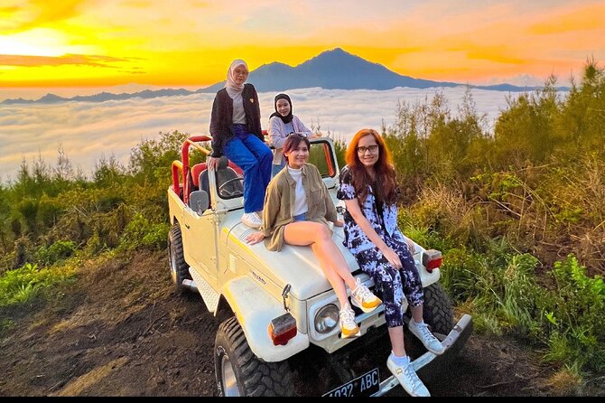 Mount Batur Sunrise Jeep Tour with Natural Hot Spring - Pine forest passes and the photo backdrop effect