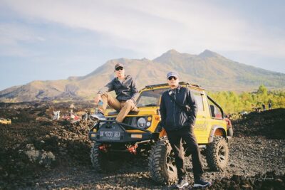 Mount Batur Sunrise Jeep With Black Lava - The early ride up: rugged roads, cold light, and drivers who keep it moving