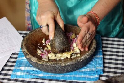 PRIVATE Authentic Balinese Cooking Class in Ubud at Putu's Home - Arriving at a Balinese compound: temples, garden produce, and medicines