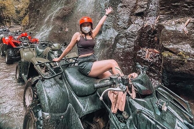 Quadbike Adventure with Tunnel and Waterfall Tour in Bali - Small-group pacing, guide support, and the equipment reality