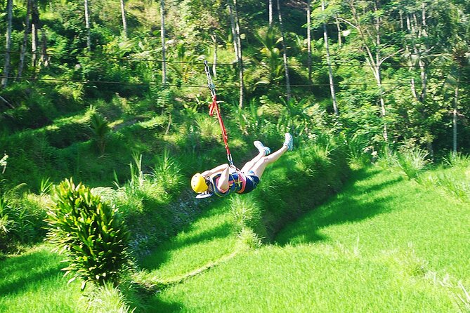 Telaga Waja River Rafting Bali & Zipline (Less Stairs) - Zipline across the river: the thrill shift that keeps it fun