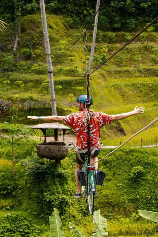Ubud: Alas Harum Day-Pass, Swing, Sky Bike & Flying Fox - Key things to know before you go