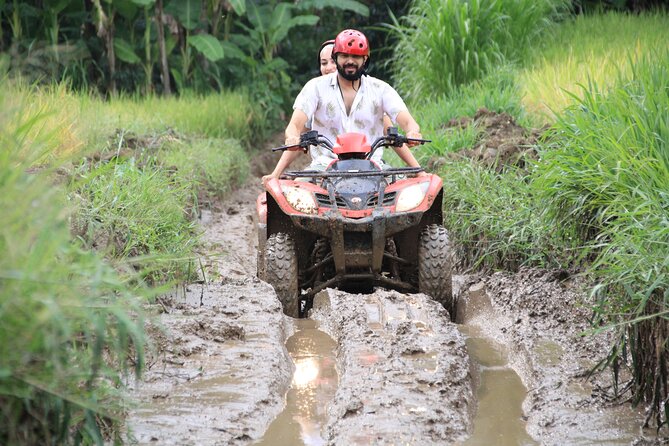 Ubud ATV Quad Bike with Ayung River Rafting Experience - Rice fields after lunch: gearing up and staying outdoors