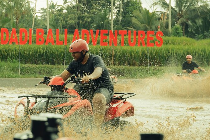 Ubud ATV Ride through River Jungle Rice Fields Puddles - Ayung River Rafting: Fun Rapids, Mini Waterfalls, and Rainforest Scenery