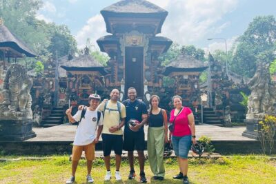 Ubud eBikes Tour to Tegallalang Rice Terrace - Start point in Ubud: a briefing, then you’re rolling