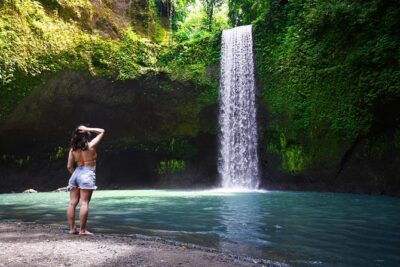 Ubud Top Attractions: Waterfalls, Temples and Rice Terraces - Waterfall time at Kanto Lampo and Tibumana