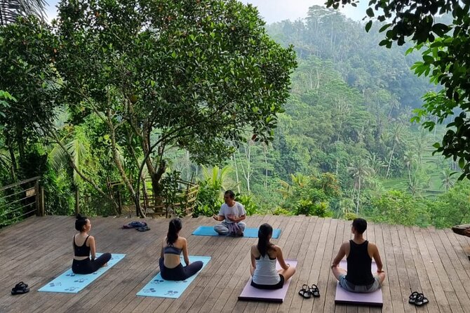 Ubud yoga, rice terrace walk and floating Breakfast tour - Price and what you actually get for $25